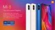 סמארטפון Xiaomi Mi 8 דגם 6GB +128GB גירסא גלובלית