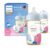 זוג בקבוקי האכלה Philips Avent Natural PPSU מעוצבים