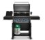 גריל גז 4 מבערים Broil King Baron 490 IRX כולל כירת צד ושיפוד מסתובב