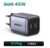 מטען קיר טעינה מהירה UGREEN GaN 45W