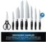 סט 14 חלקים Ninja Foodi StaySharp בלוק סכינים כולל משחיז מובנה