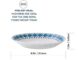 סט 12 חלקים ל 4 סועדים Corelle Azure Medallion