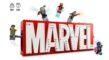 לגו 76313 הלוגו של מארוול ומיני דמויות LEGO Marvel