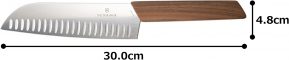 סכין סנטוקו 17 ס”מ Victorinox Rosewood Santoku