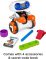 רובוט לימודי Fisher-Price Code ‘n Learn Kinderbot