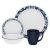 סט 16 חלקים Corelle 3567 Livingware True ל 4 סועדים