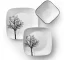 Corelle Timber Shadows סט 18 חלקים ל 6 סועדים