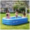 בריכה מתנפחת AKASO בגודל 240x142x56 ס”מ