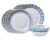 סט 12 חלקים ל 4 סועדים Corelle Azure Medallion