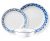 סט 12 חלקים ל 4 סועדים Corelle Cobalt Circles