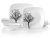 Corelle Timber Shadows סט 18 חלקים ל 6 סועדים