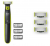 מכונת גילוח Philips One Blade QP2520 פיליפס כולל 3 מסרקים ו 3 סכינים להחלפה