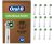 ראשי Oral-B CrossAction למברשת שיניים חשמלית – 12 יחידות