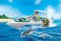 פליימוביל  9164 PLAYMOBIL Diving Trip  סירה עם דולפינים וצוללן