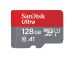 כרטיס זכרון Sandisk Ultra 128GB בנפח 128GB סאנדיסק