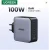 מטען קיר UGREEN 100W GaN עם 5 פורטים