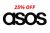 קופון 25% הנחה באתר asos