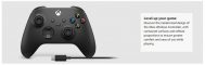 בקר אלחוטי ל Xbox כולל כבל USB-C צבע שחור