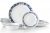 סט 18 חלקים ל 6 סועדים Corelle True Blue