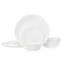 סט Corelle Winter Frost White קורנינג 18 חלקים, מתאים ל 6 סועדים