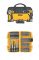 סט קומבו DEWALT 20V MAX Impact Driver and Drill (מתח 110V) כולל מארז 45 חלקים