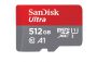 כרטיס זכרון SanDisk Ultra בנפח 512GB כולל מתאם SD