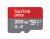 כרטיס זכרון SanDisk Ultra microSDXC סאנדיסק בנפח ענק 200GB