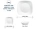 סט 18 חלקים Corelle Pure White ל 6 סועדים