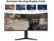 מסך מחשב קעור לגיימינג 34″ KOORUI Ultrawide 34E6UC