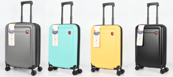 מזוודת טרולי מתקפלת קשיחה SWISSBAG