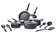 סט 15 חלקים סירים ומחבתות Amazon Basics